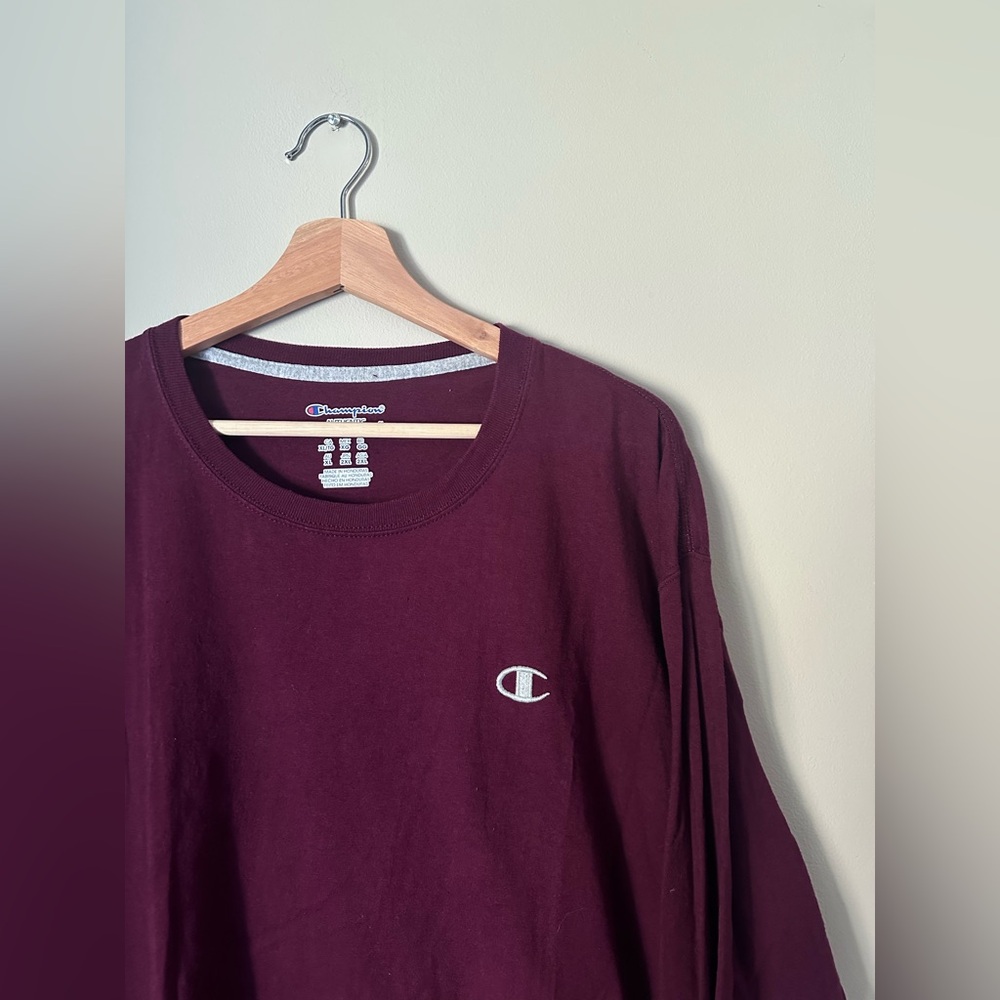 Champion Maroon Longsleeve